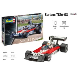 REVELL : KIT F1 CLASICO SURTEES TS1603 escala 1:32
