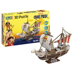 REVELL : PUZZLE 3D BARCO  ONE PIECE GOING MERRY
