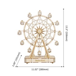 ROBOTIME : NORIA DIY Music Box--Ferris Wheel