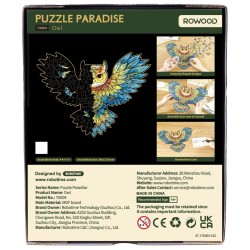 ROBOTIME ROWOOD : PUZZLE 3D BUHO - OWL