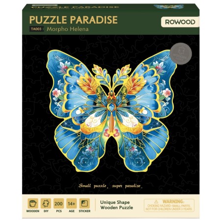 ROBOTIME ROWOOD : PUZZLE 3D MARIPOSA MORPHO HELENA