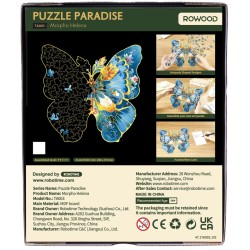 ROBOTIME ROWOOD : PUZZLE 3D MARIPOSA MORPHO HELENA