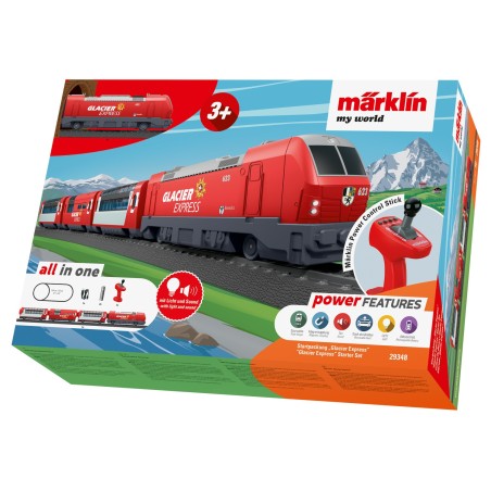 MARKLIN MY WORLD : SET INICIACION TREN GLACIER EXPRESS
