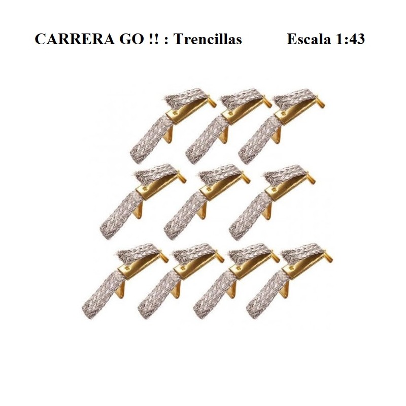 CARRERA GO!! : TRENCILLAS DOBLE CONTACTO escala 1:43 CARRERA GO!! : TRENCILLAS DOBLE CONTACTO escala 1:43