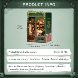 CUTEBEE : BOOK NOOK OWL BOOKSTORE