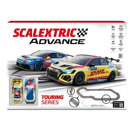 SCALEXTRIC ADVANCE : CIRCUITO TOURING SERIES ADVANCE SET