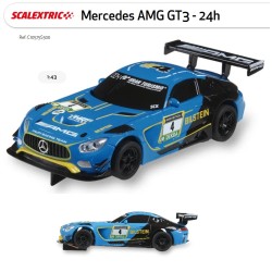 SCALEXTRIC COMPACT : COCHE MERCEDES AMG GT3 24h  1:43