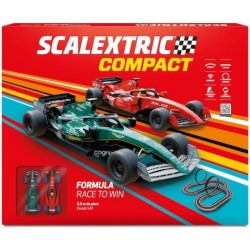SCALEXTRIC COMPACT : CIRCUITO FORMULA RACE TO WIN  1:43