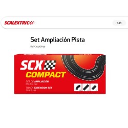 SCALEXTRIC COMPACT : SET AMPLIACION PISTA    Escala 1:43
