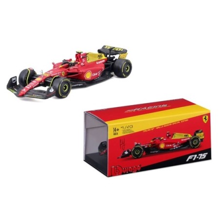 BURAGO : FERRARI F1-75  C.SAINZ 2022  ESCALA 1:43