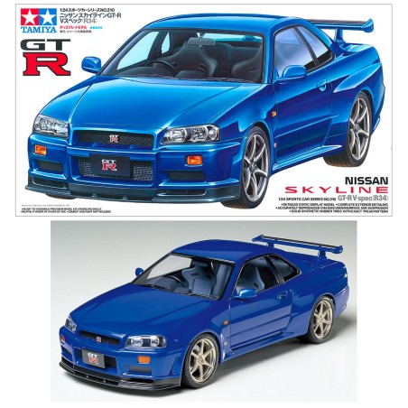 TAMIYA : NISSAN SKYLINE GTR  escala 1:24