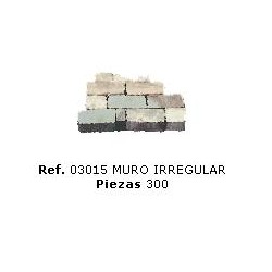 DOMUS KITS : MURO IRREGULAR   ( 300 unidades )