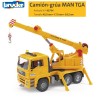 BRUDER : CAMION GRUA MAN