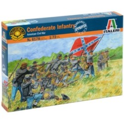 ITALERI: CONFEDERATE  INFANTERY  escala 1:72