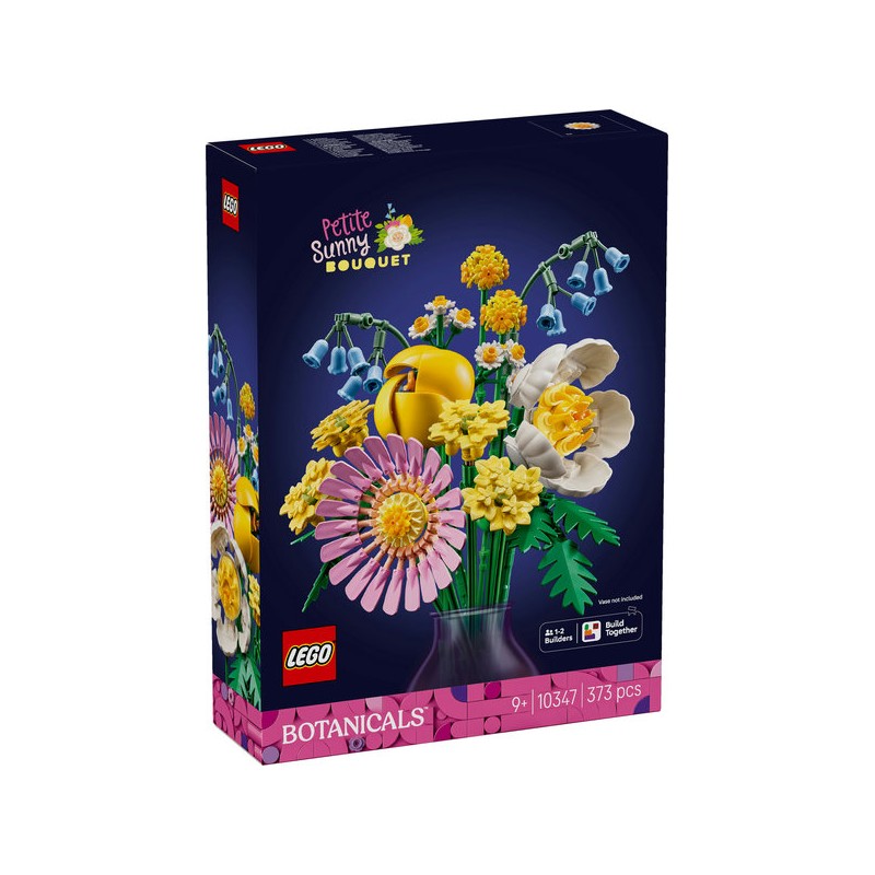 LEGO BOTANICALS : RAMILLETE de FLORES RAYOS DE SOL