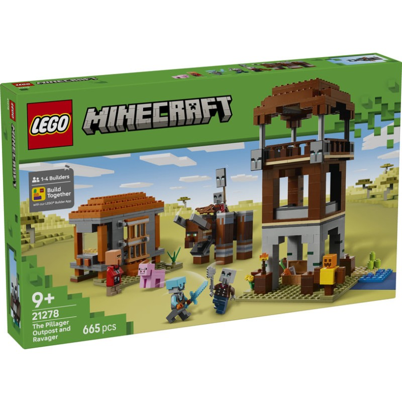 LEGO Minecraft : El Puesto de Avanzada de los Saqueadores