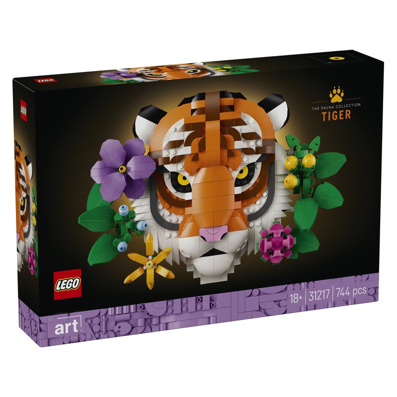 LEGO Art : Colección Fauna: Tigre ( 31217 ) LEGO Art : Colección Fauna: Tigre ( 31217 )