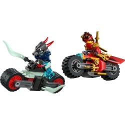 LEGO NINJAGO Carrera Relámpago en Moto de Kai