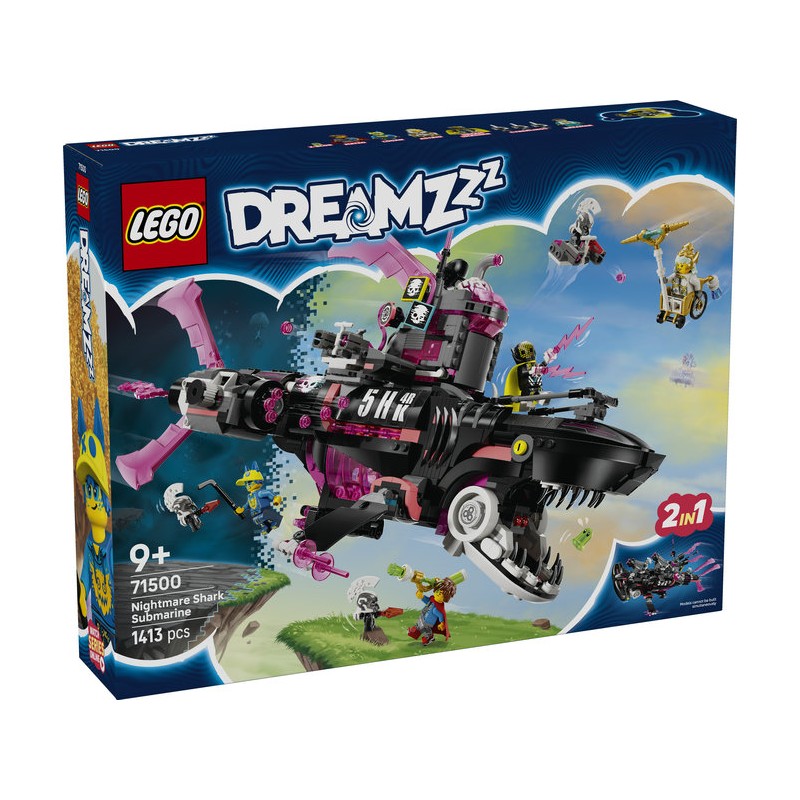 LEGO DREAMZ Submarino-Tiburón de las Pesadillas