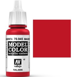 ACRILICOS VALLEJO : COLOR MAGENTA 17 ml