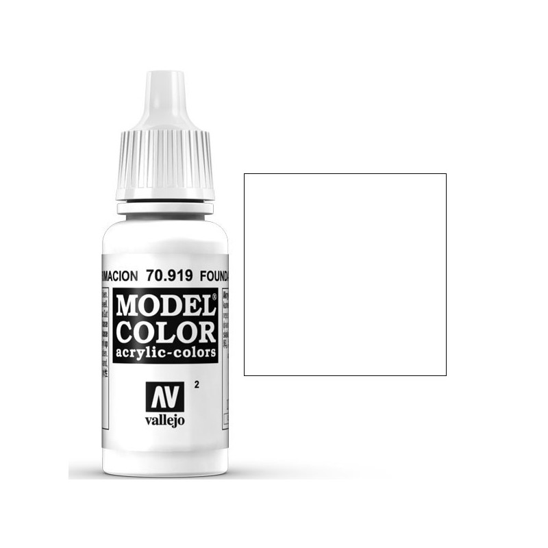 ACRILICOS VALLEJO : BLANCO IMPRIMACION 17 ml