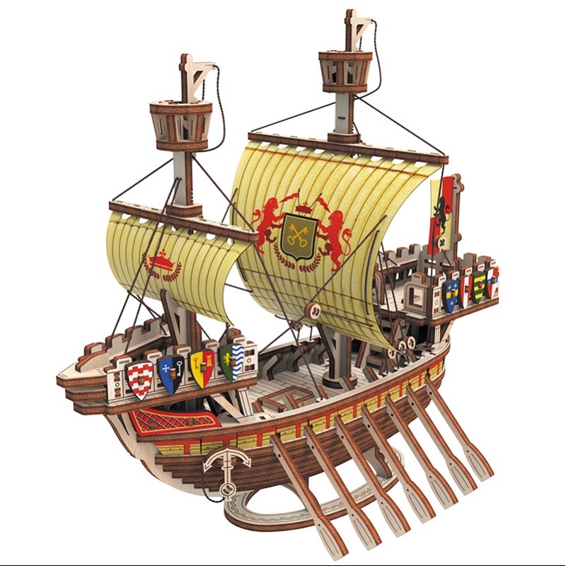 MR.PLAYWOOD : BARCO LEON  177  pzs.