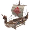 MR.PLAYWOOD : BARCO DRAKAR VIKINGO 131  pzs.
