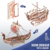 MR.PLAYWOOD : BARCO DRAKAR VIKINGO 131  pzs.