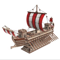 MR.PLAYWOOD : BARCO TRIRREME DEL EMPERADOR 266 pzs.