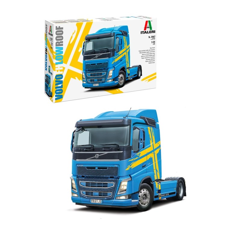 ITALERI : CAMION KIT VOLVO FH Escala 1:24 ITALERI : CAMION KIT VOLVO FH Escala 1:24
