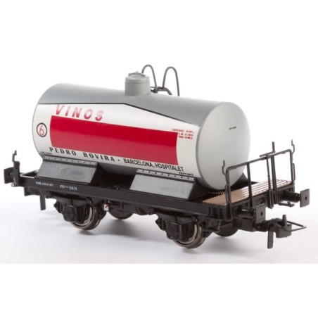 K-TRAIN  :  CISTERNA UNIFICADA PARA VINO PEDRO ROVIRA. PR-15679   Escala HO