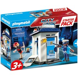 PLAYMOBIL : STARTER PACK POLICIA