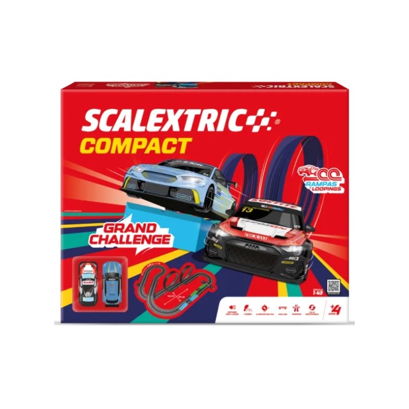 SCALEXTRIC COMPACT : CIRCUITO GRAND CHALLENGE 1:43