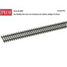 PECO : VIA FLEXIBLE fina 914 mm Codigo 75  Escala HO