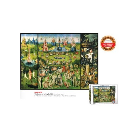 EUROGRAPHICS PUZZLES : Pz. 1000 pcs. EL JARDIN DE LAS DELICIAS ( EL BOSCO )