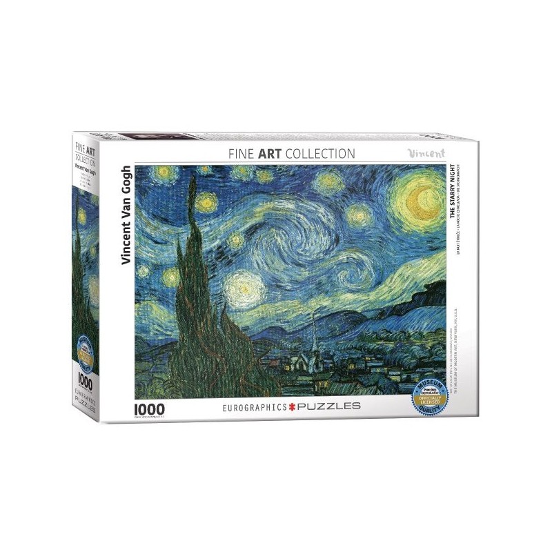 EUROGRAPHICS : Pz. 1000 pcs. Noche Estrellada Van Gogh
