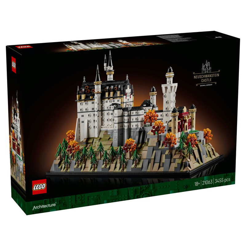 LEGO Architecture : Castillo de Neuschwanstein (21063)