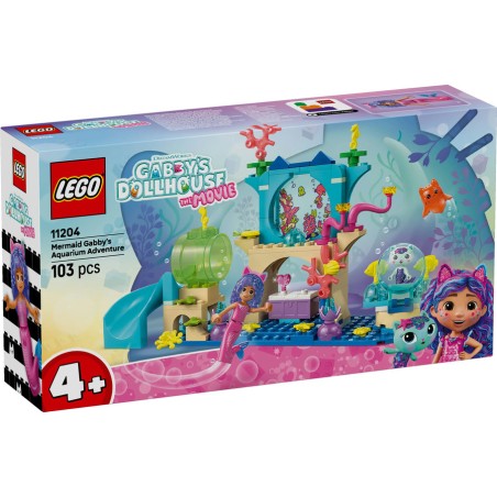 LEGO Gabby :  Aventura en el Acuario de Gabby Sirena