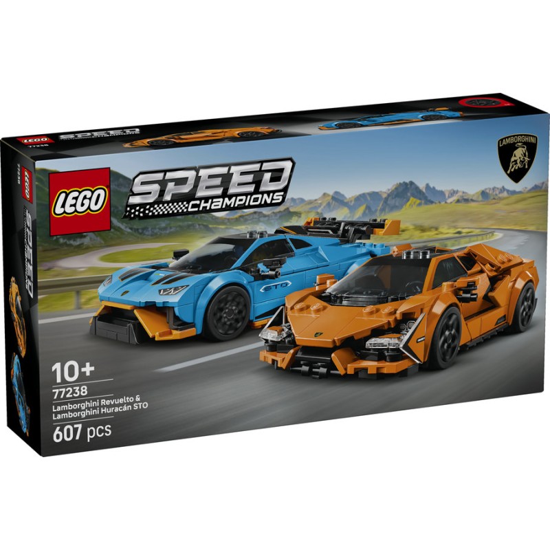 Lego Speed Champions : Lamborghini Revuelto y Huracán STO