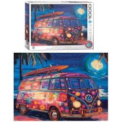 EUROGRAPHICS : Pz. 1000 pcs. VW DIVERSION EN LA PLAYA