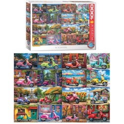 EUROGRAPHICS : Pz. 1000 pcs. 16 SCOOTERS