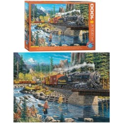 EUROGRAPHICS : Pz. 1000 pcs. TREN RIVER SILENCE BROKEN