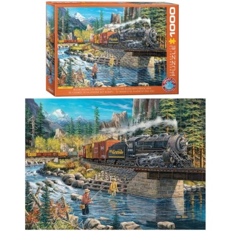 EUROGRAPHICS : Pz. 1000 pcs. TREN RIVER SILENCE BROKEN