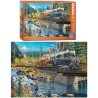 EUROGRAPHICS : Pz. 1000 pcs. TREN RIVER SILENCE BROKEN