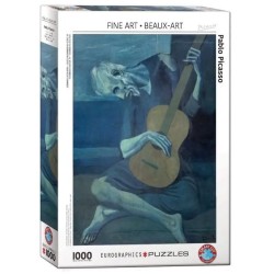 EUROGRAPHICS : Pz. 1000 pcs. PICASSO EL VIEJO GUITARRISTA