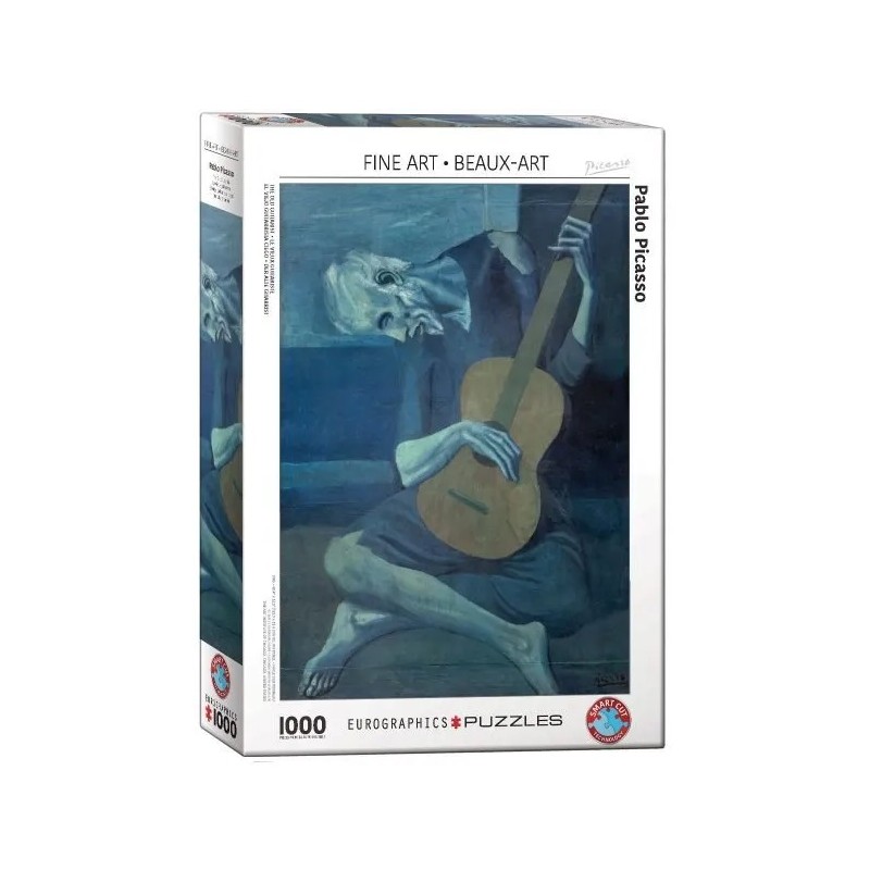 EUROGRAPHICS : Pz. 1000 pcs. PICASSO EL VIEJO GUITARRISTA
