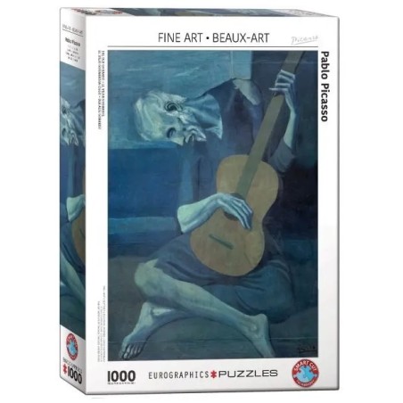 EUROGRAPHICS : Pz. 1000 pcs. PICASSO EL VIEJO GUITARRISTA