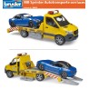 BRUDER : MB SPRINTER GRUA DE COCHE Escala 1:16