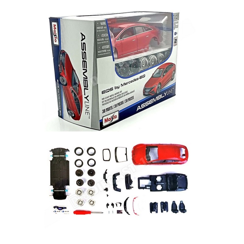MAISTO : KIT MERCEDES EQS ESCALA 1:24