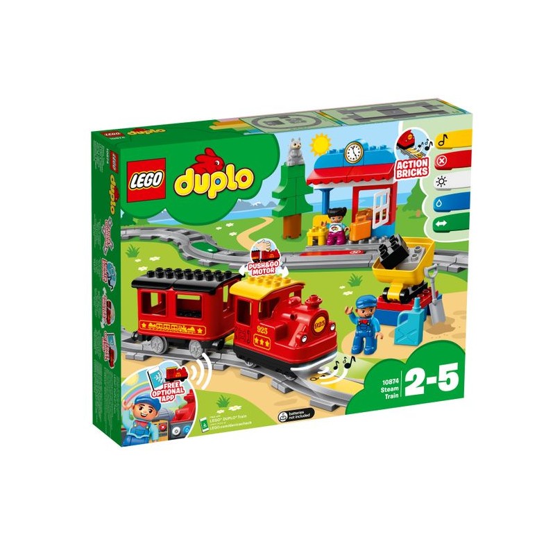 LEGO DUPLO : Set Tren de Vapor circuito inicial